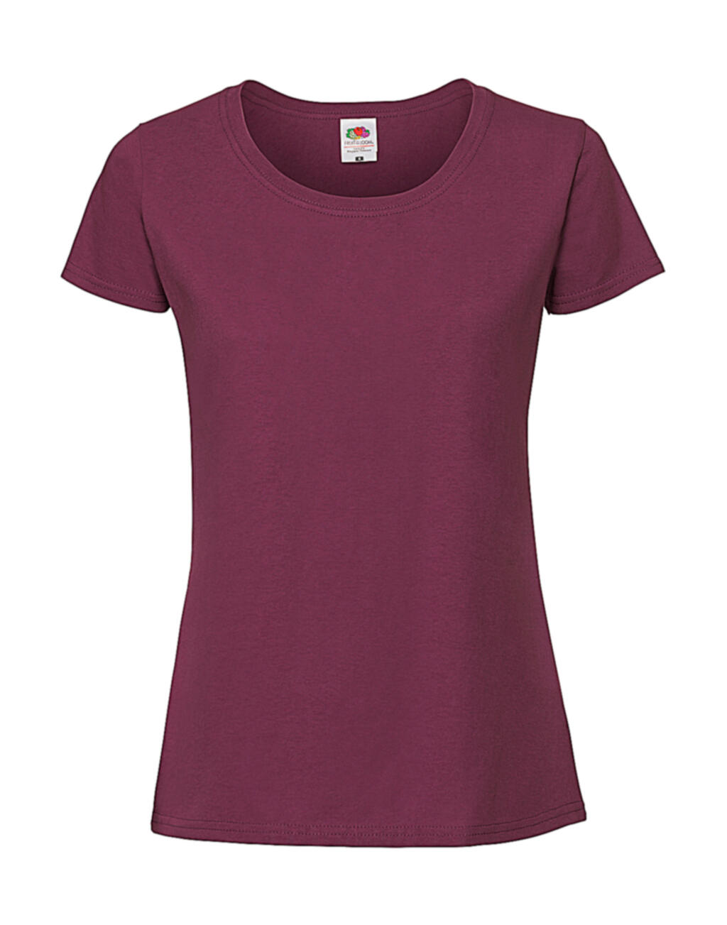 Damen Iconic 195 Ringspun T - 41 - Burgund