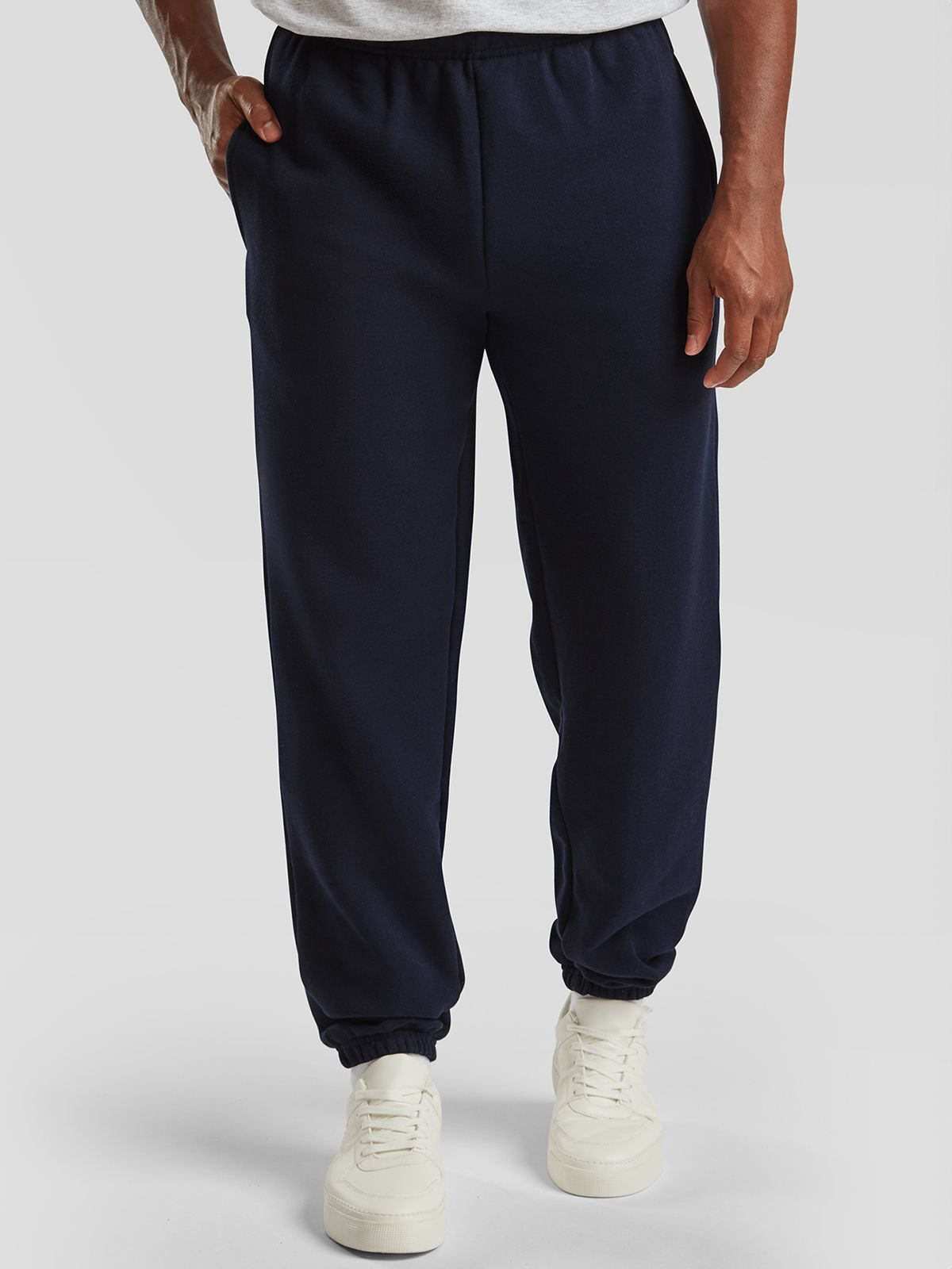 Premium Jogginghose mit elastischem Bündchen