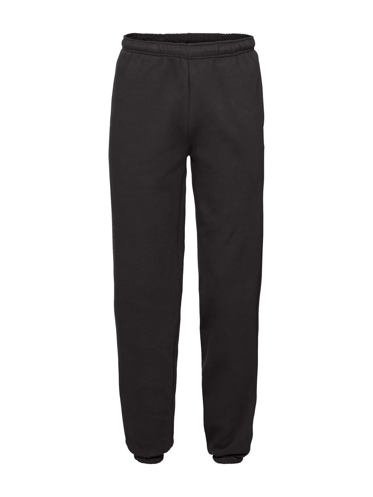 Premium Jogginghose mit elastischem Bündchen - 36 - Schwarz