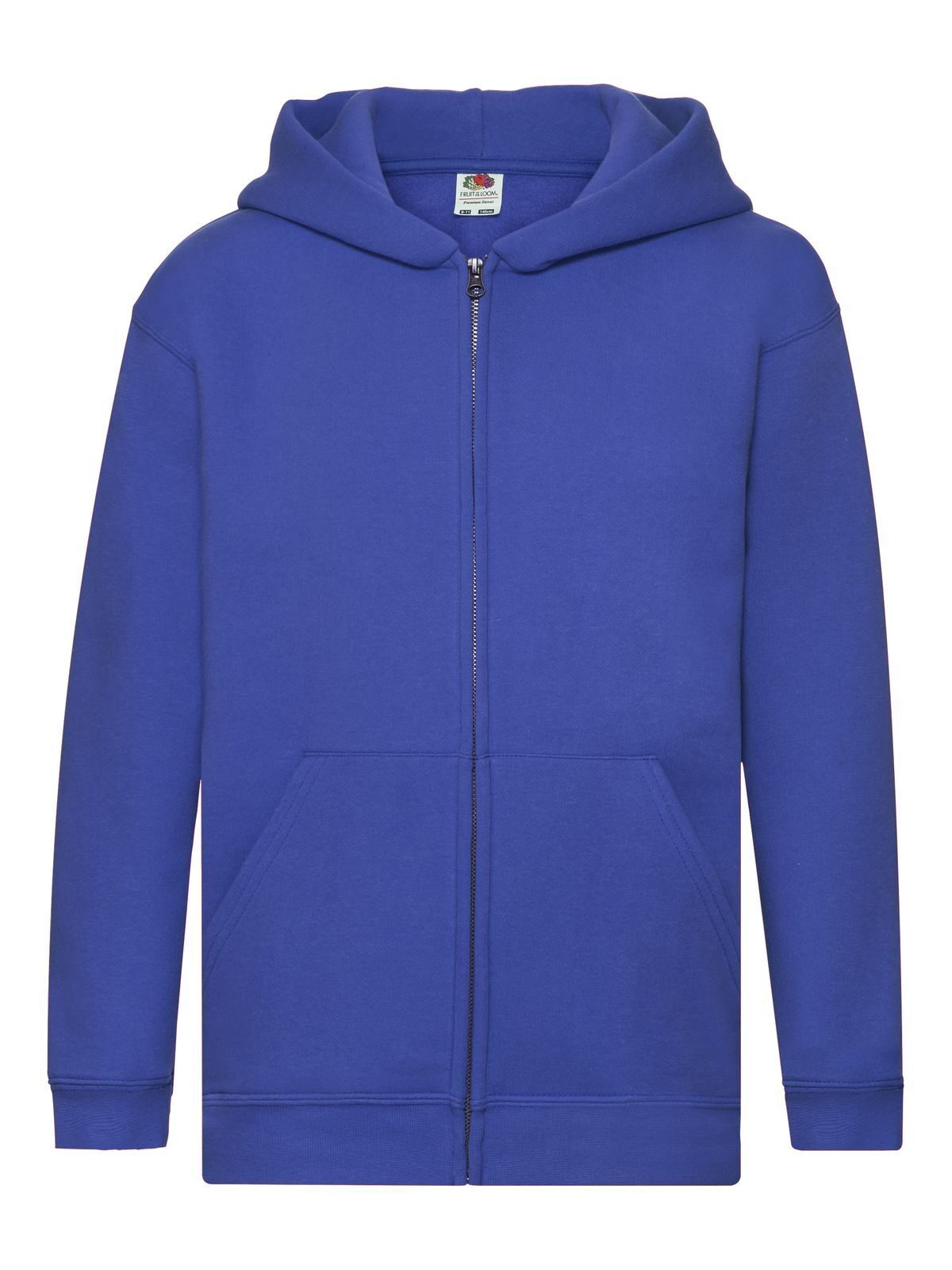 Premium-Sweatjacke mit Kapuze für Kinder - 51 - Königsblau