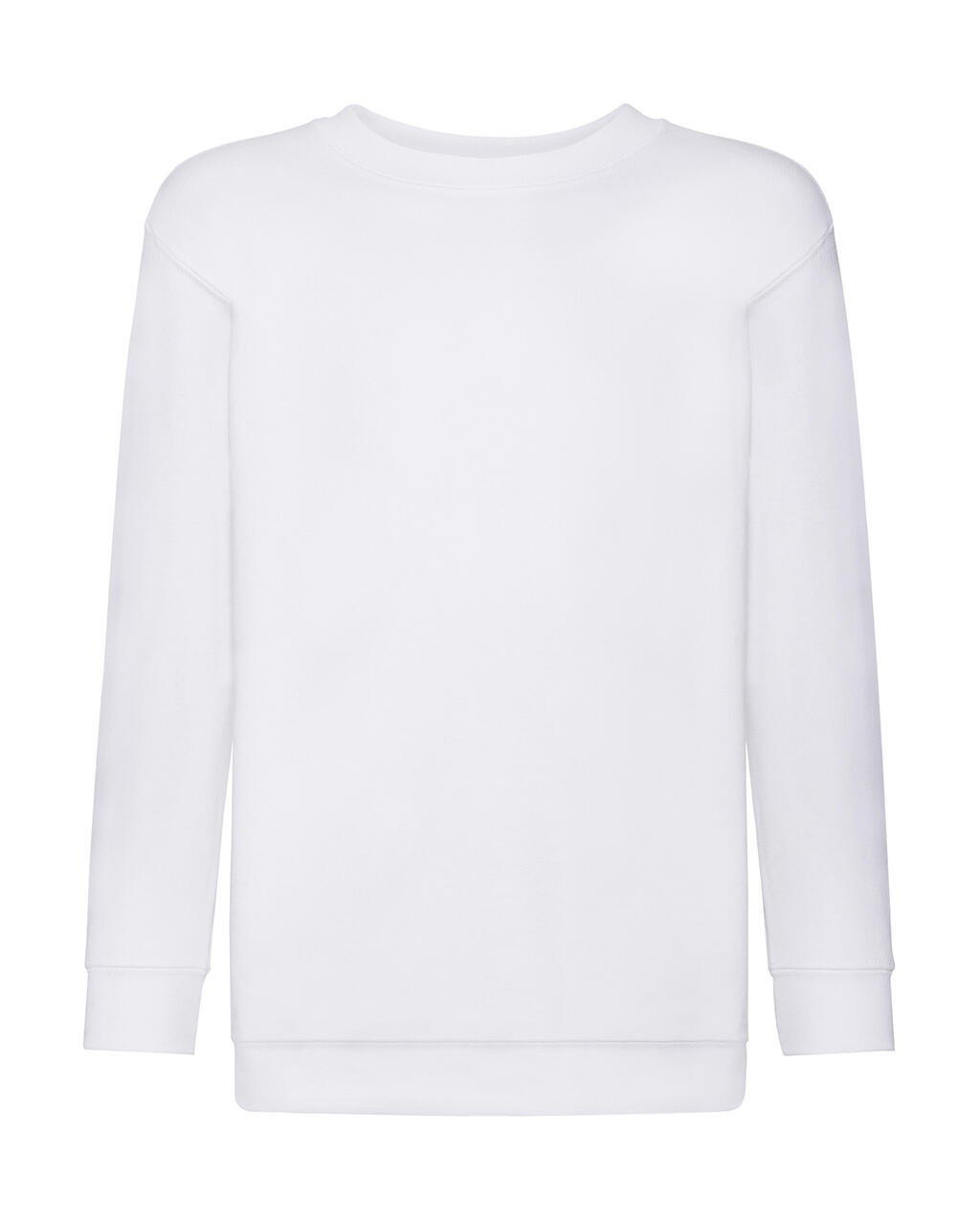 Klassischer Kinder-Sweatshirt - 30 - Weiß
