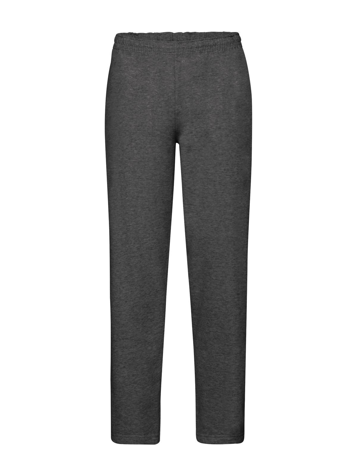 Klassische Jogginghose mit offenem Saum - HD - HD – Dunkelgrau meliert