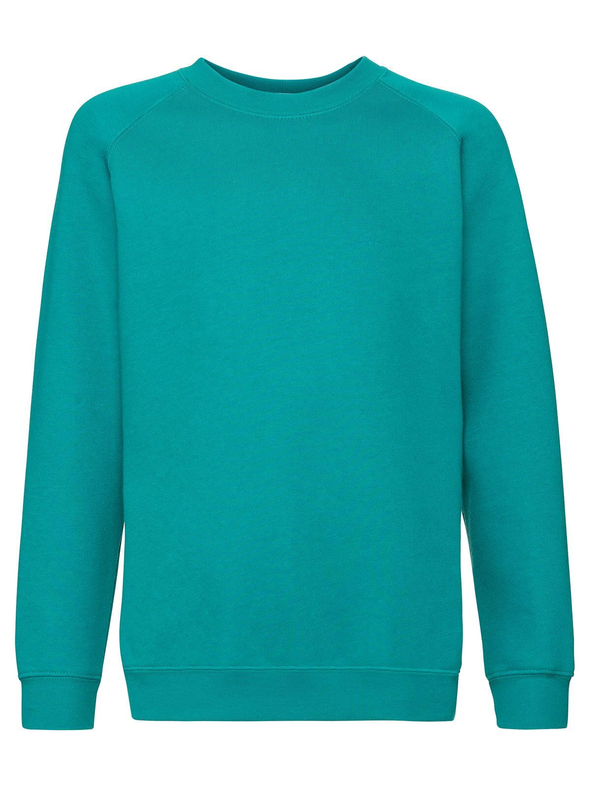Premium-Raglan-Sweatshirt für Kinder - 77 - Smaragd