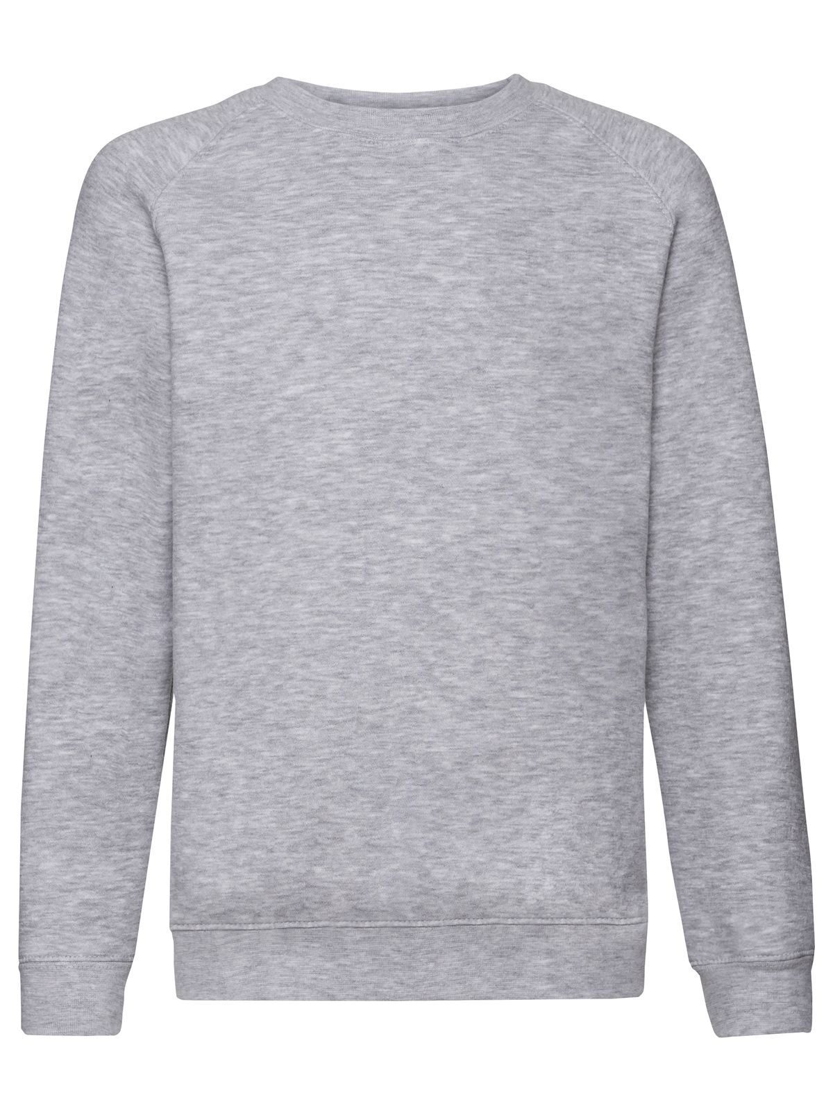 Premium-Raglan-Sweatshirt für Kinder - 94 - Heidegrau