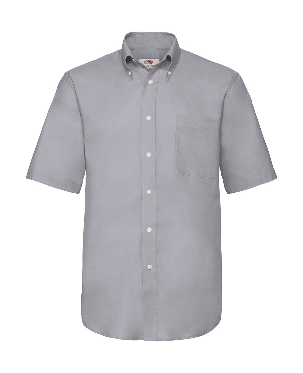 Kurzarm-Oxfordhemd für Herren - 114 - Oxford Grey