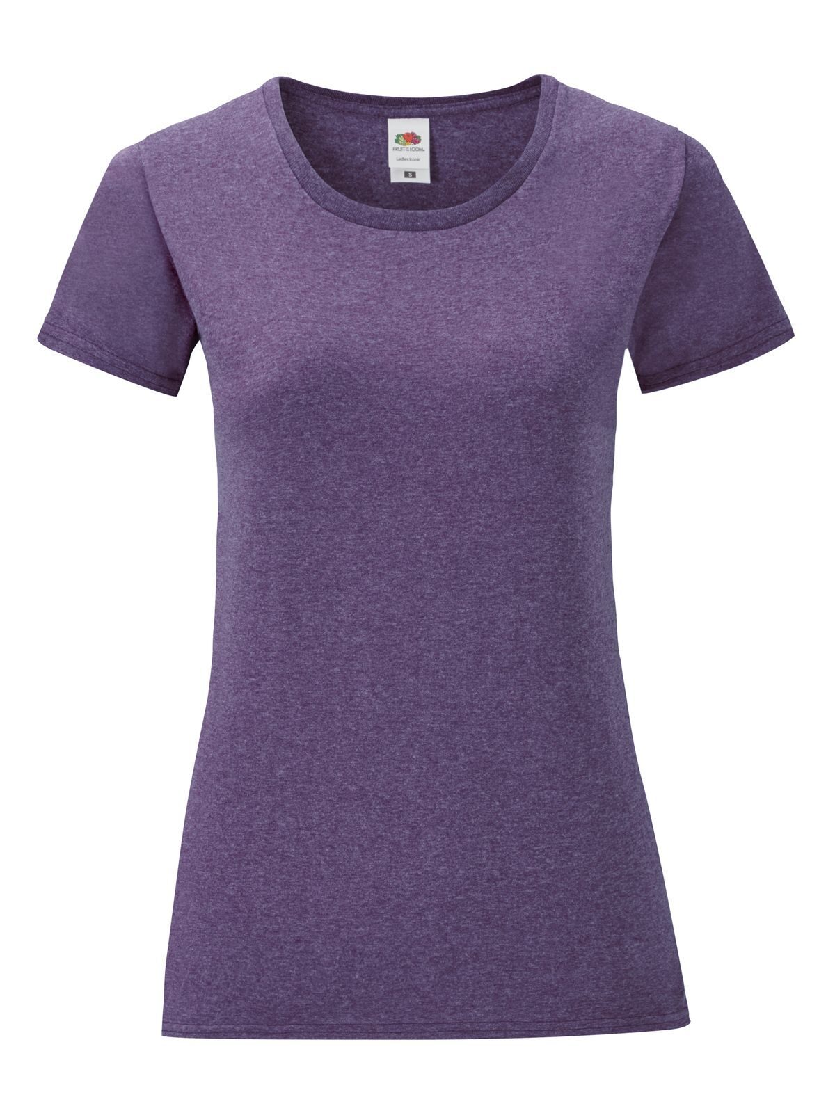 Damen Iconic T - HP - HP – Heideviolett