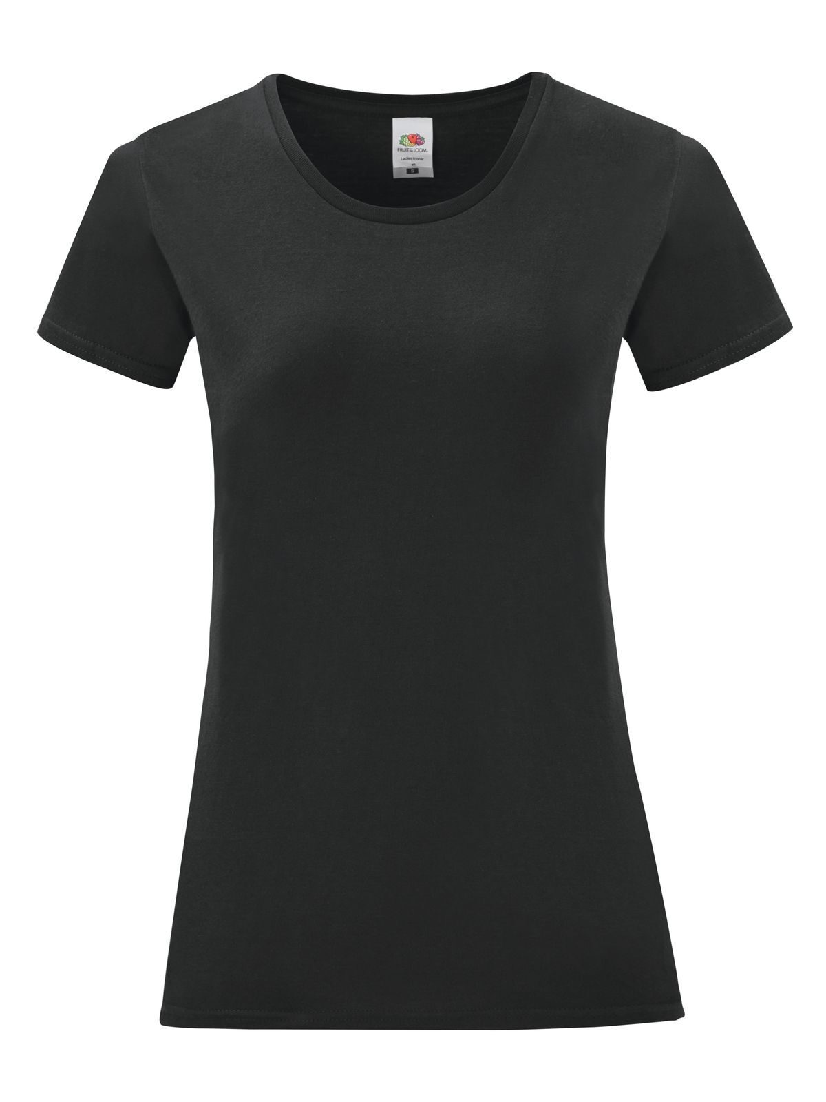 Damen Iconic T - 36 - Schwarz