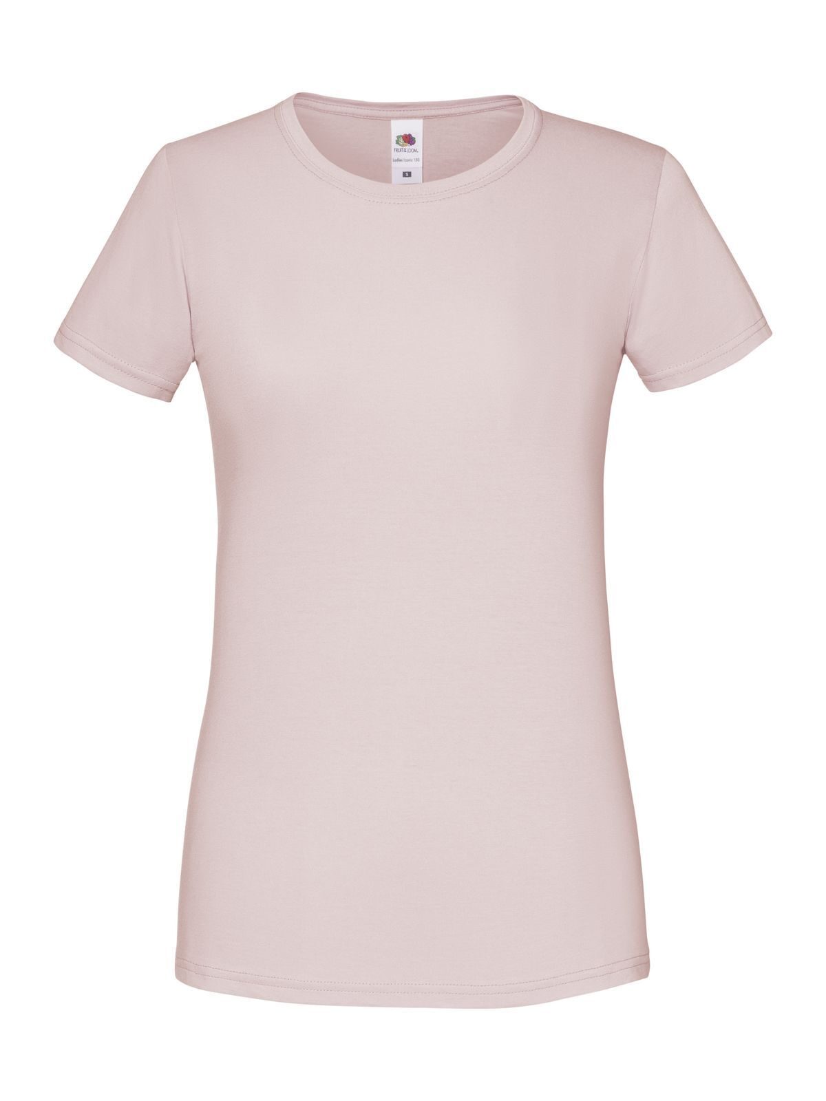 Damen Iconic T - PR - Puderrose