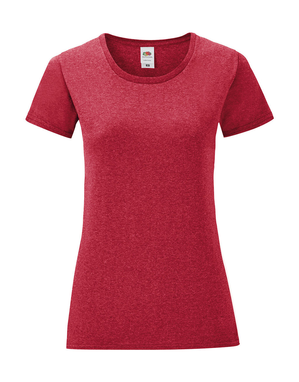 Damen Iconic T - Heidekrautrot