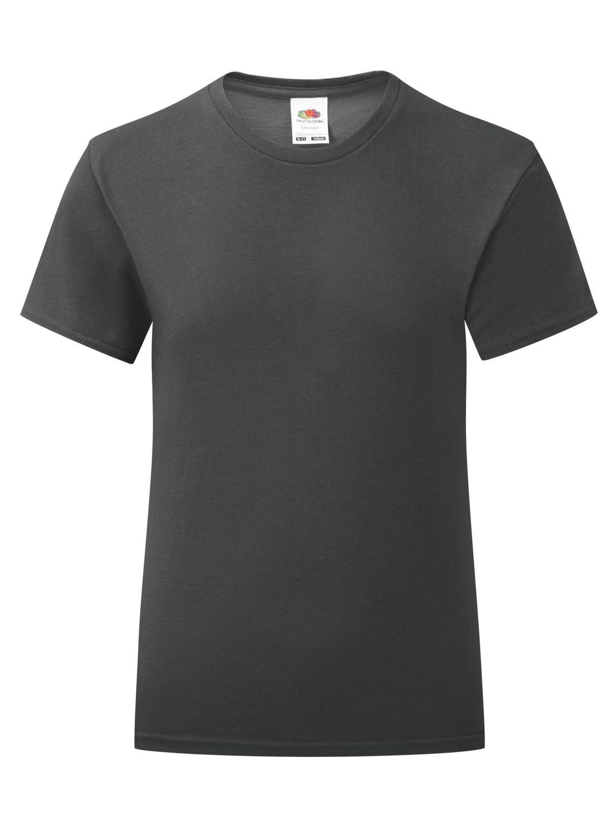 Mädchen Iconic T - GL - Hellgraphit