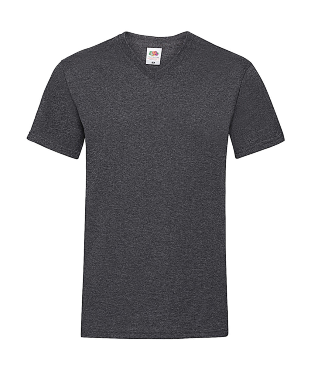 Valueweight V-Ausschnitt T-Shirt - HD - HD – Dunkelgrau meliert