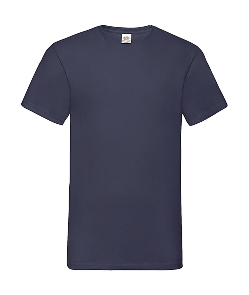 Valueweight V-Ausschnitt T-Shirt - 32 - Marine