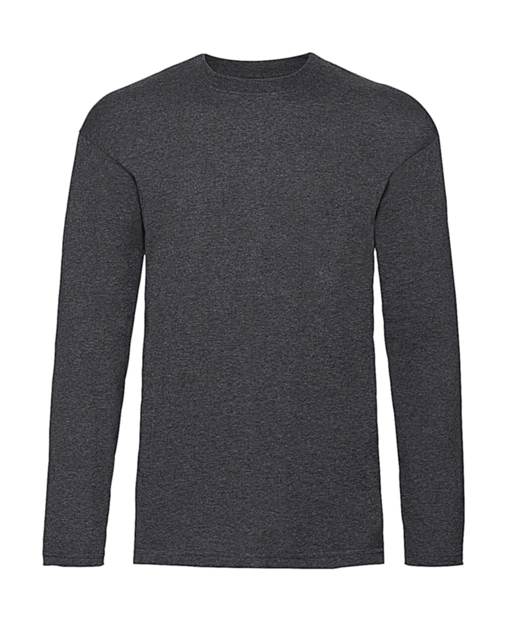 Valueweight Langarmshirt - HD - HD – Dunkelgrau meliert