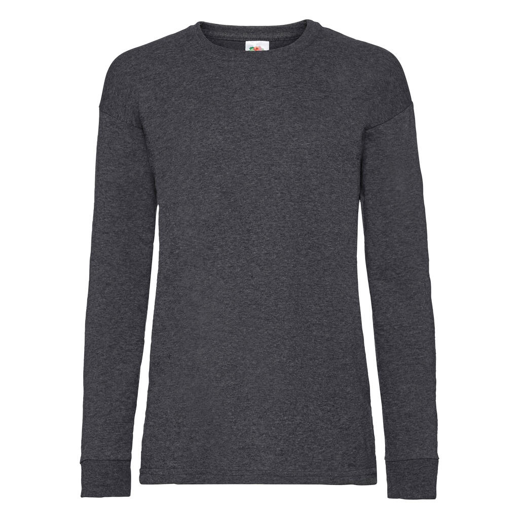 Kinder-Langarmshirt aus hochwertigem Material - HD - HD – Dunkelgrau meliert