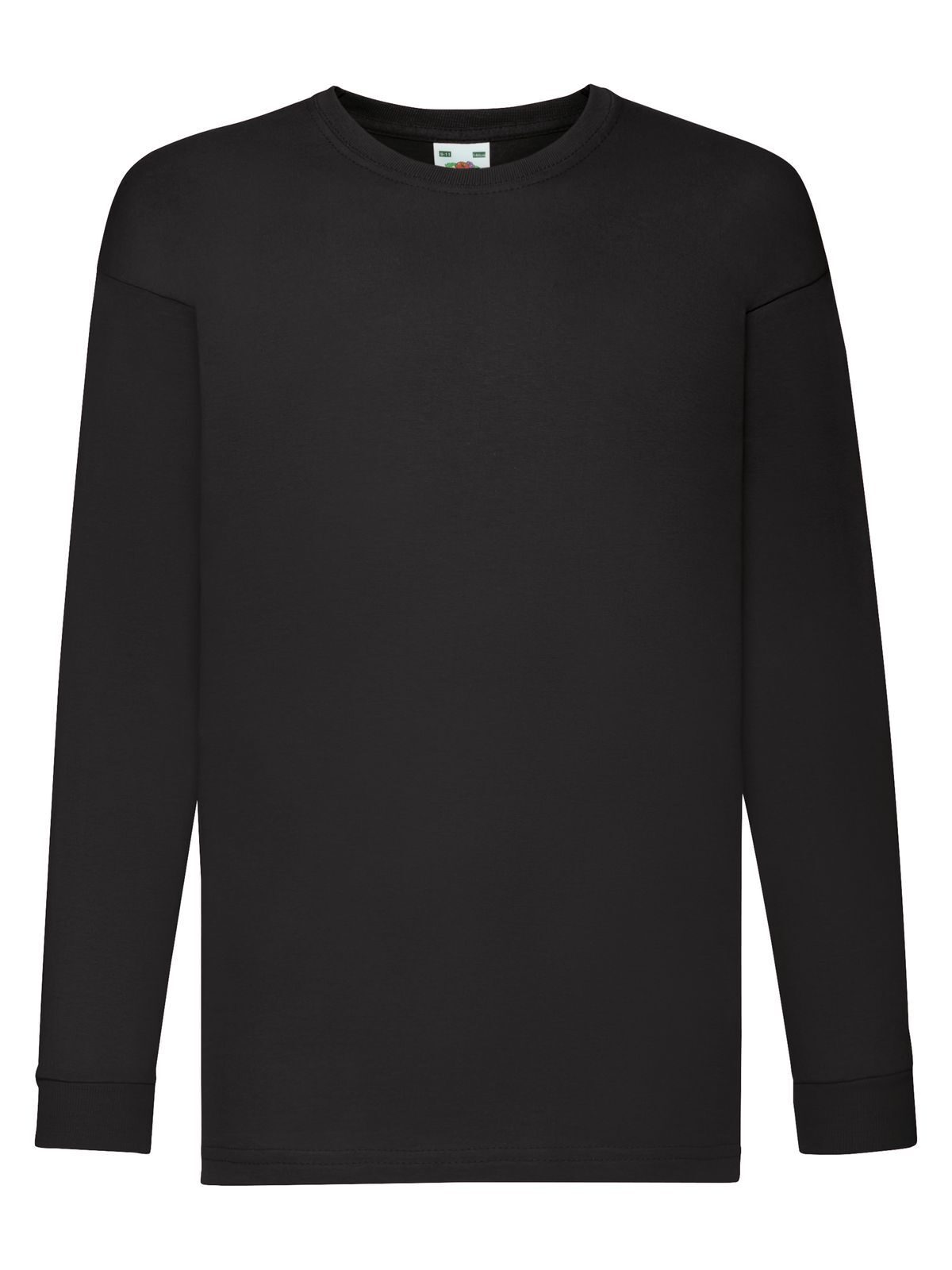 Kinder-Langarmshirt aus hochwertigem Material - 36 - Schwarz