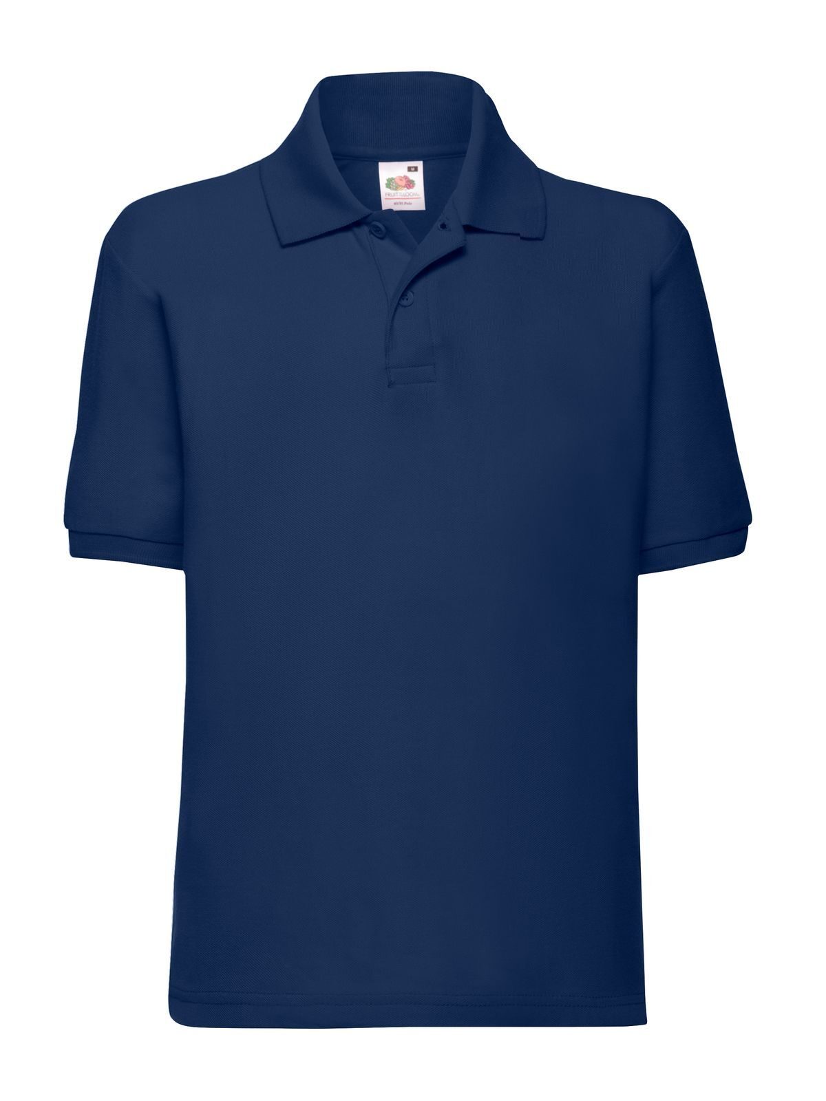 Kinder-Polohemd 65/35 - 32 - Marine