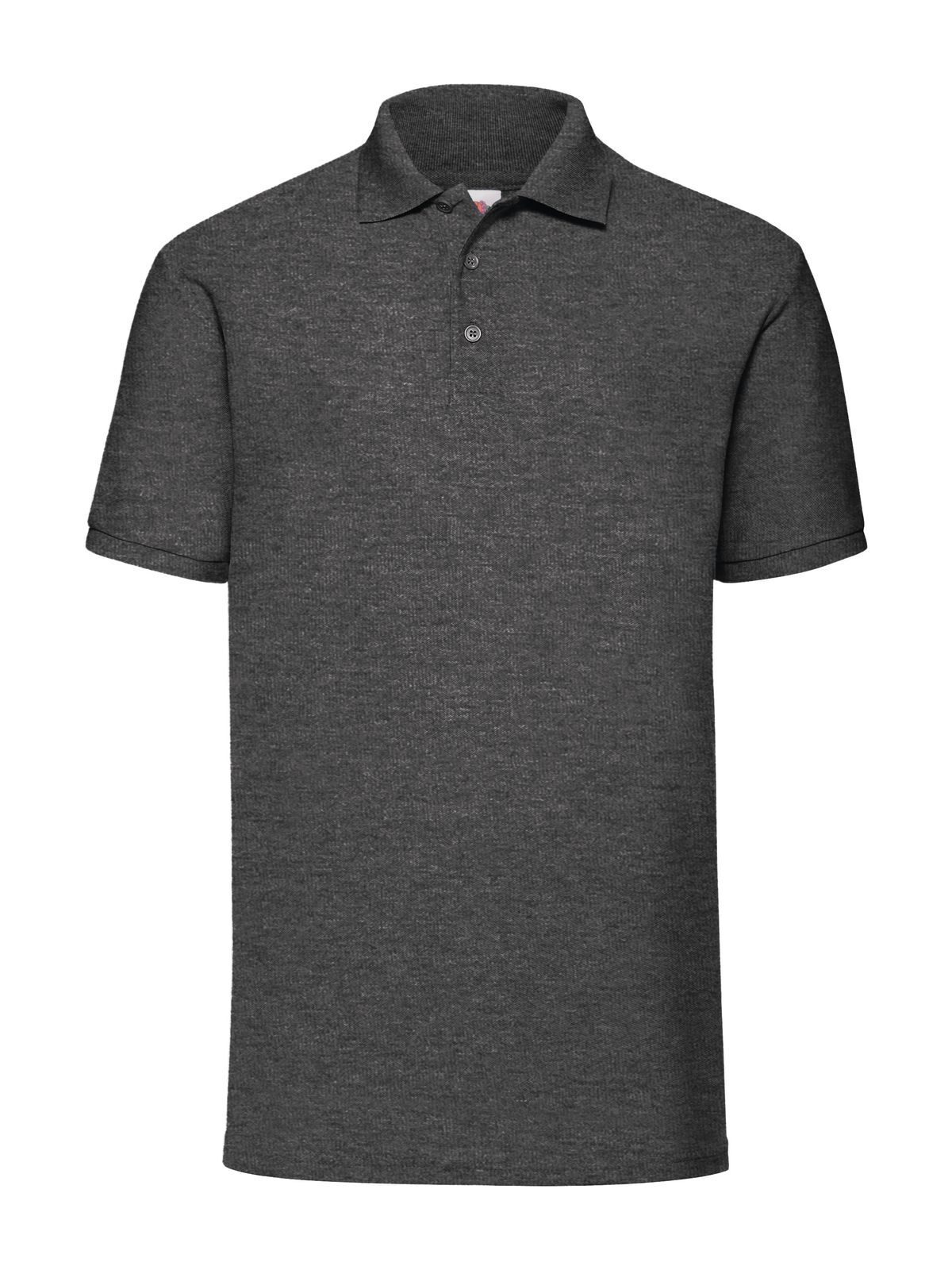 65/35 Piqué Polo - HD - HD – Dunkelgrau meliert