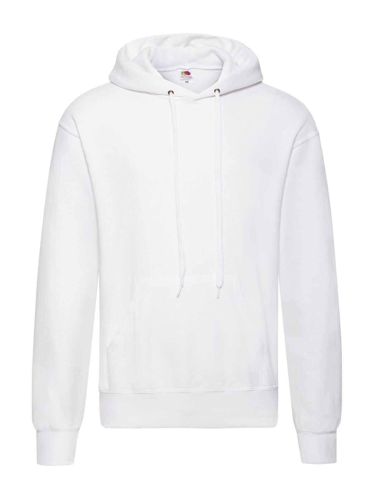 Klassischer Kapuzenpullover - 30 - Weiß