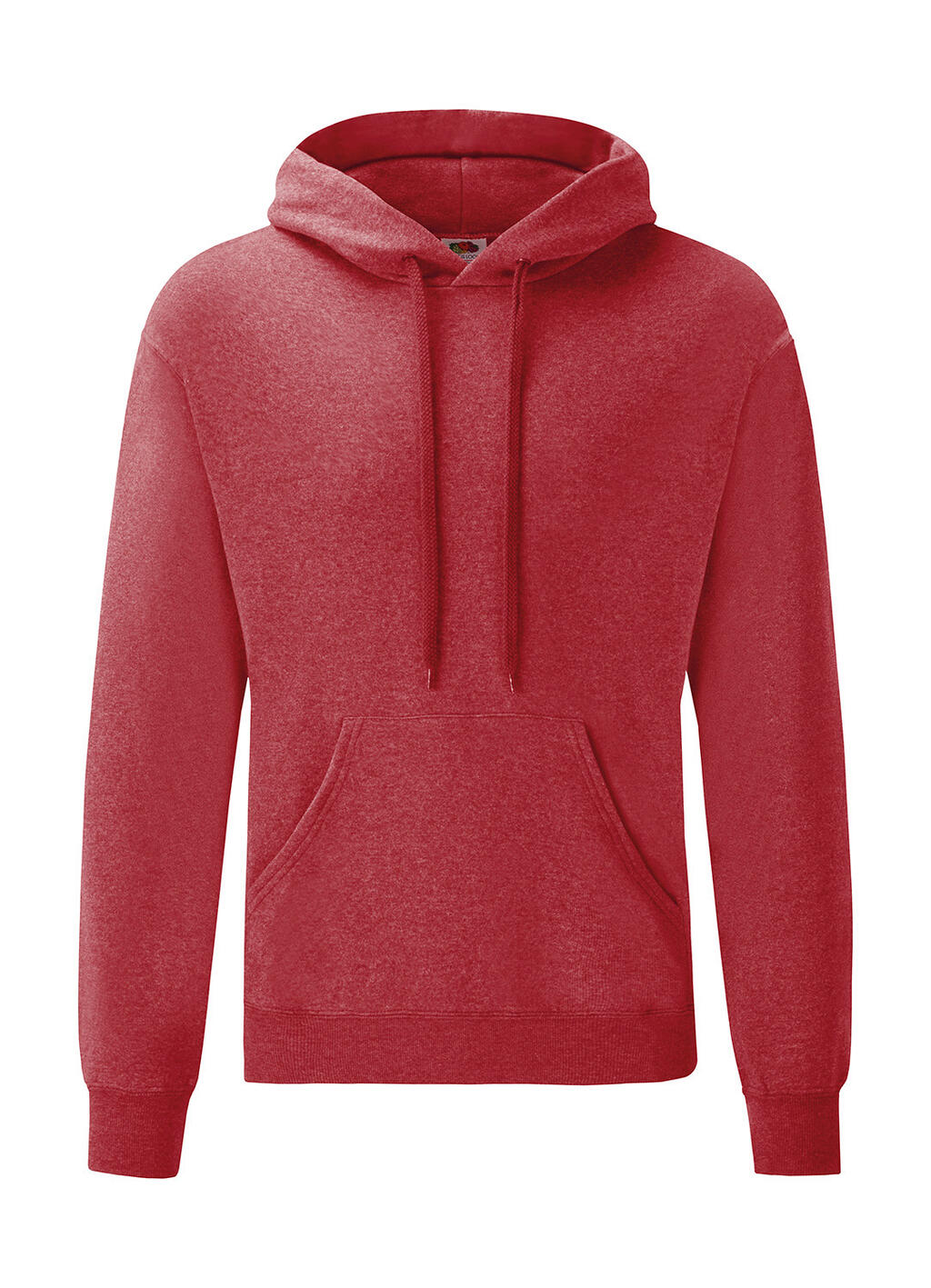 Klassischer Kapuzenpullover - Heidekrautrot