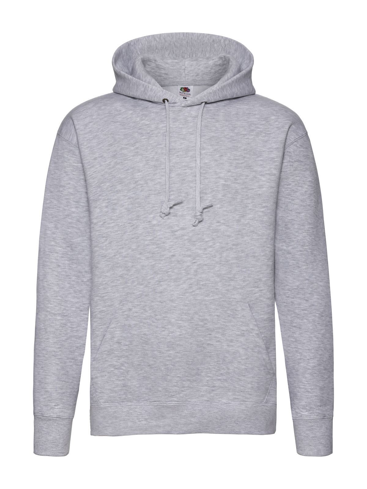 Premium Kapuzenpullover - 94 - Heidegrau