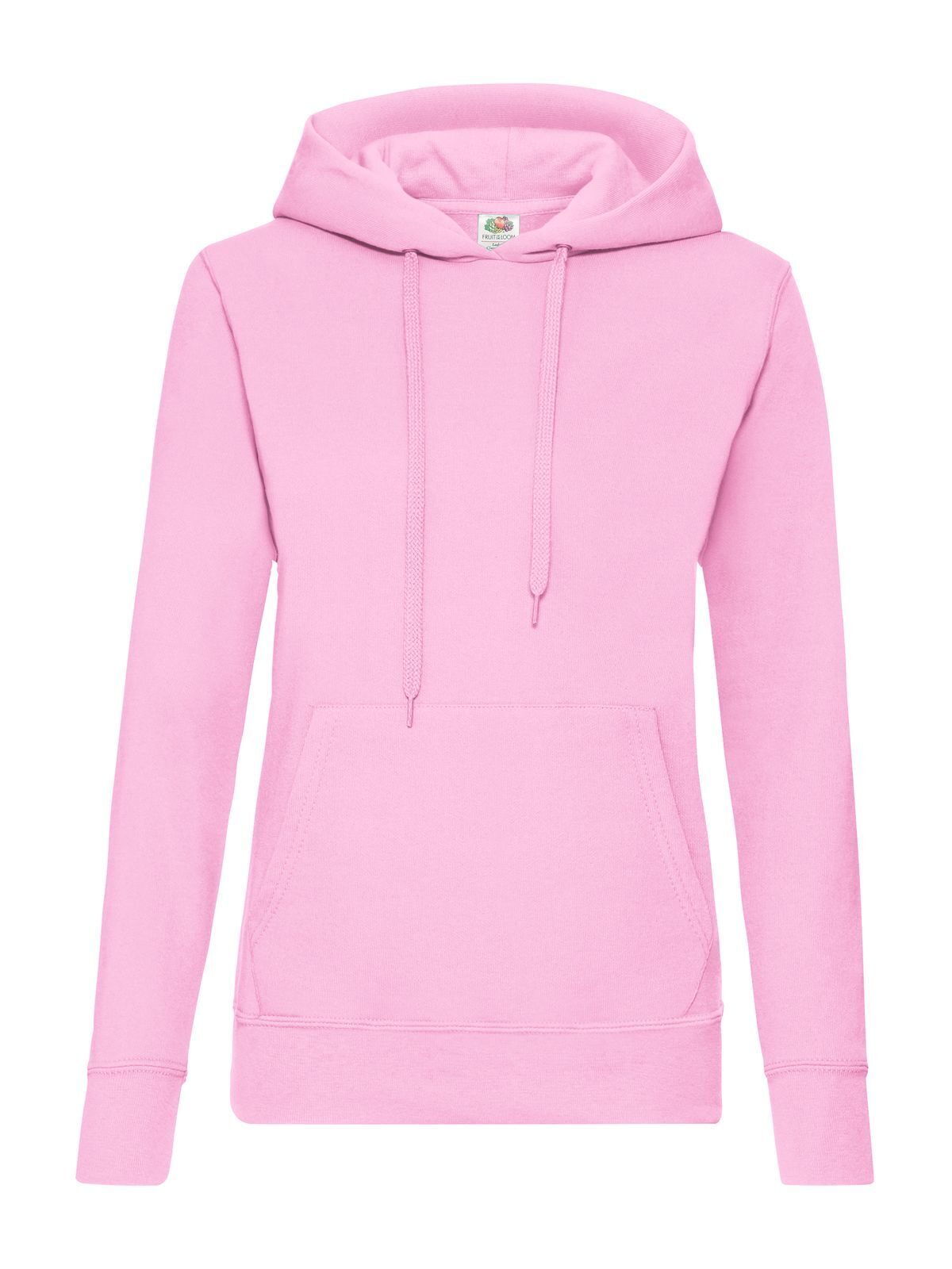 Klassischer Damen-Kapuzenpullover - 52 - Hellrosa