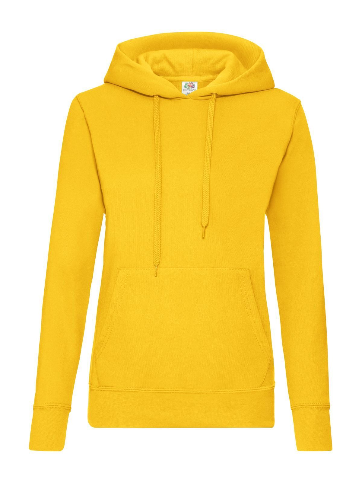 Klassischer Damen-Kapuzenpullover - 34 - Sonnenblume