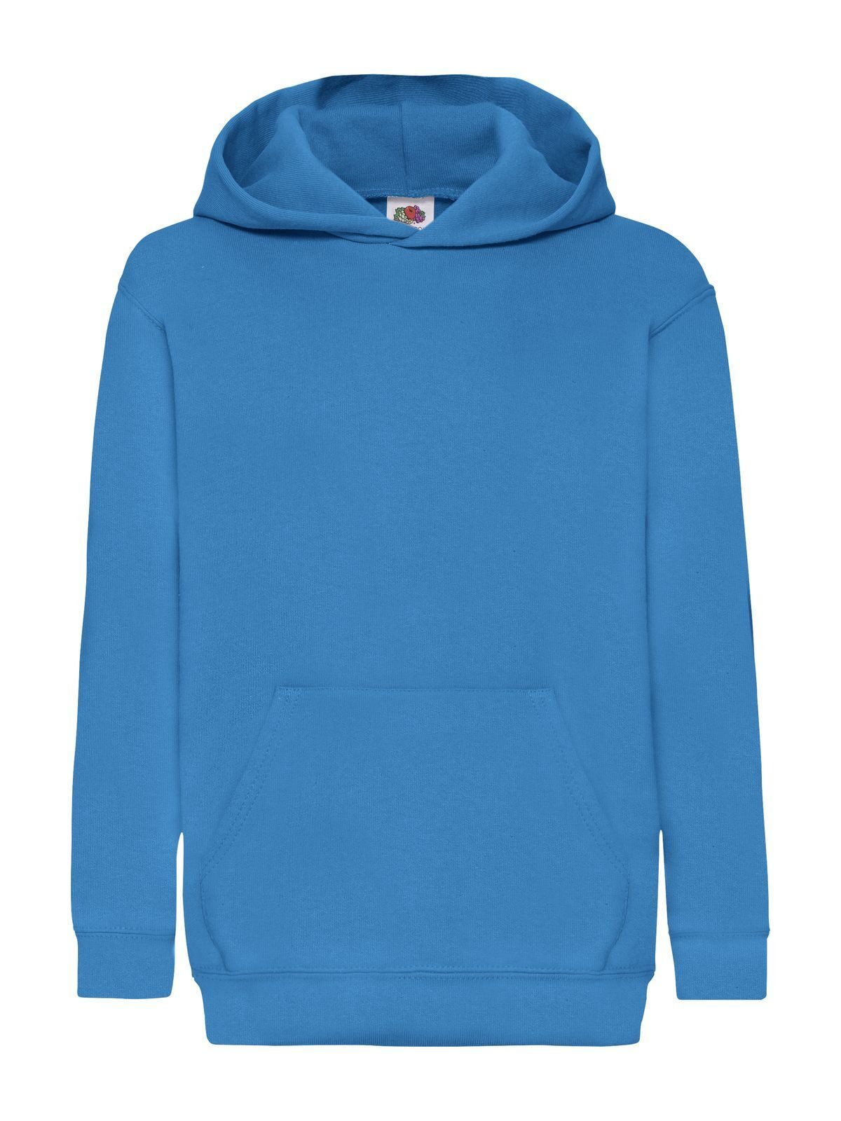 Klassischer Kapuzenpullover für Kinder - ZU - ZU – Azurblau