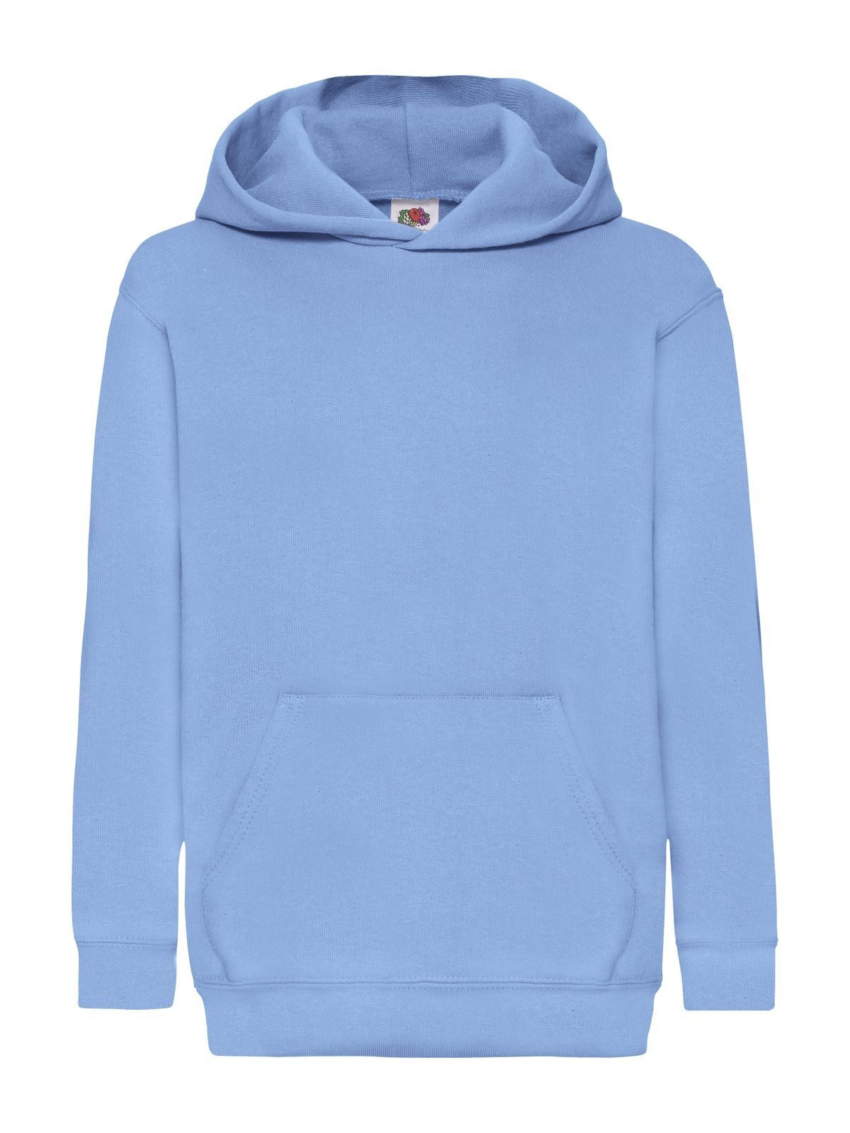 Klassischer Kapuzenpullover für Kinder - YT - Himmelblau