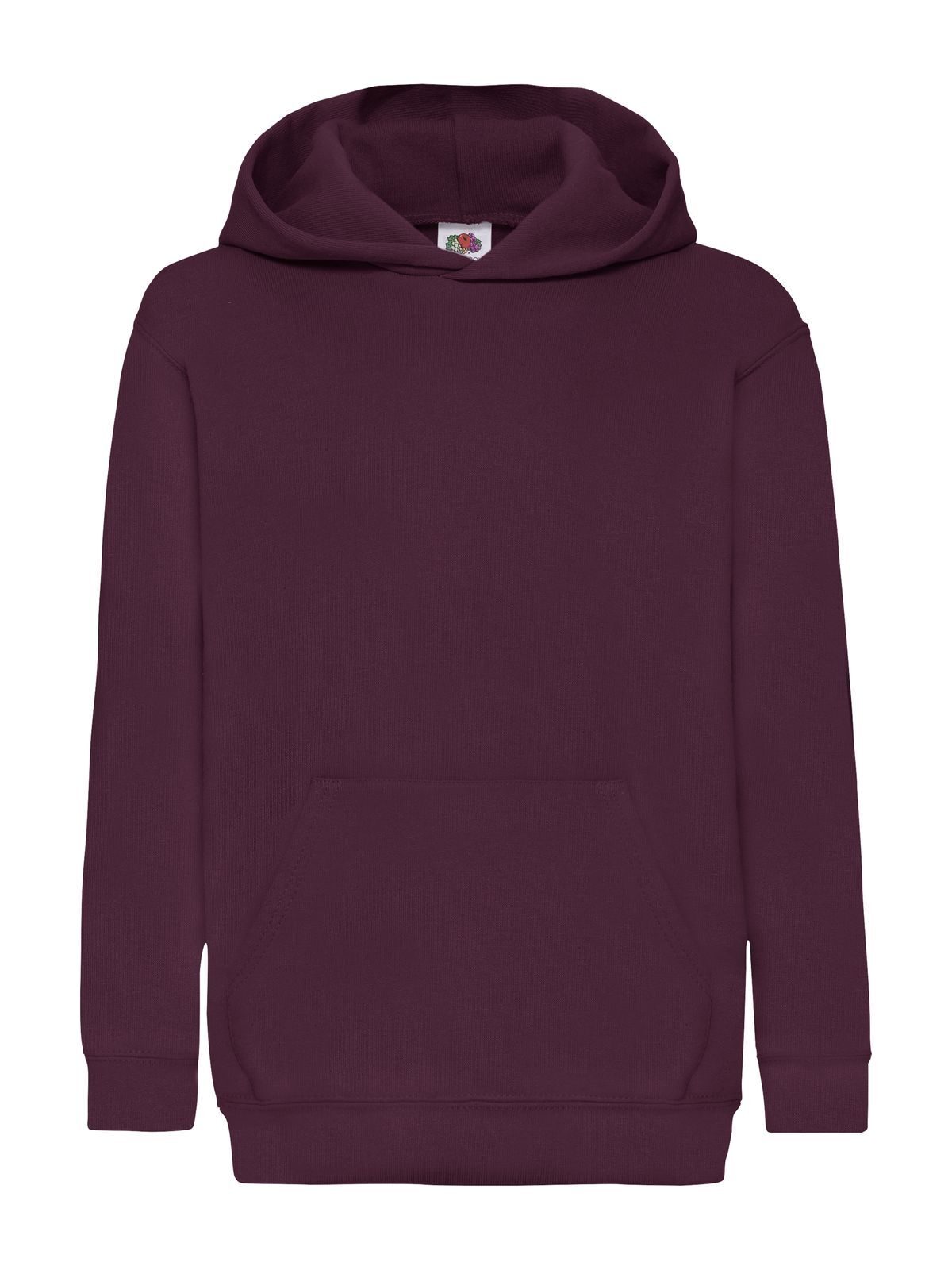 Klassischer Kapuzenpullover für Kinder - 41 - Burgund