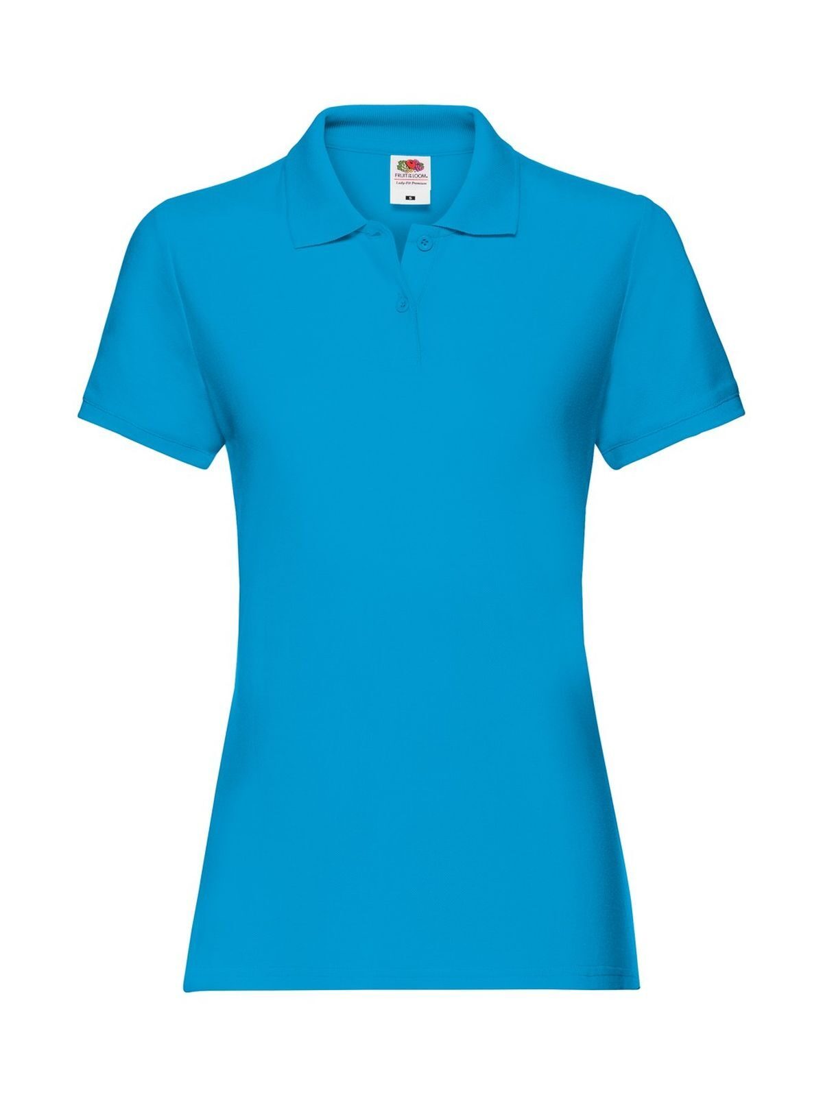 Premium-Polo für Damen - ZU - ZU – Azurblau