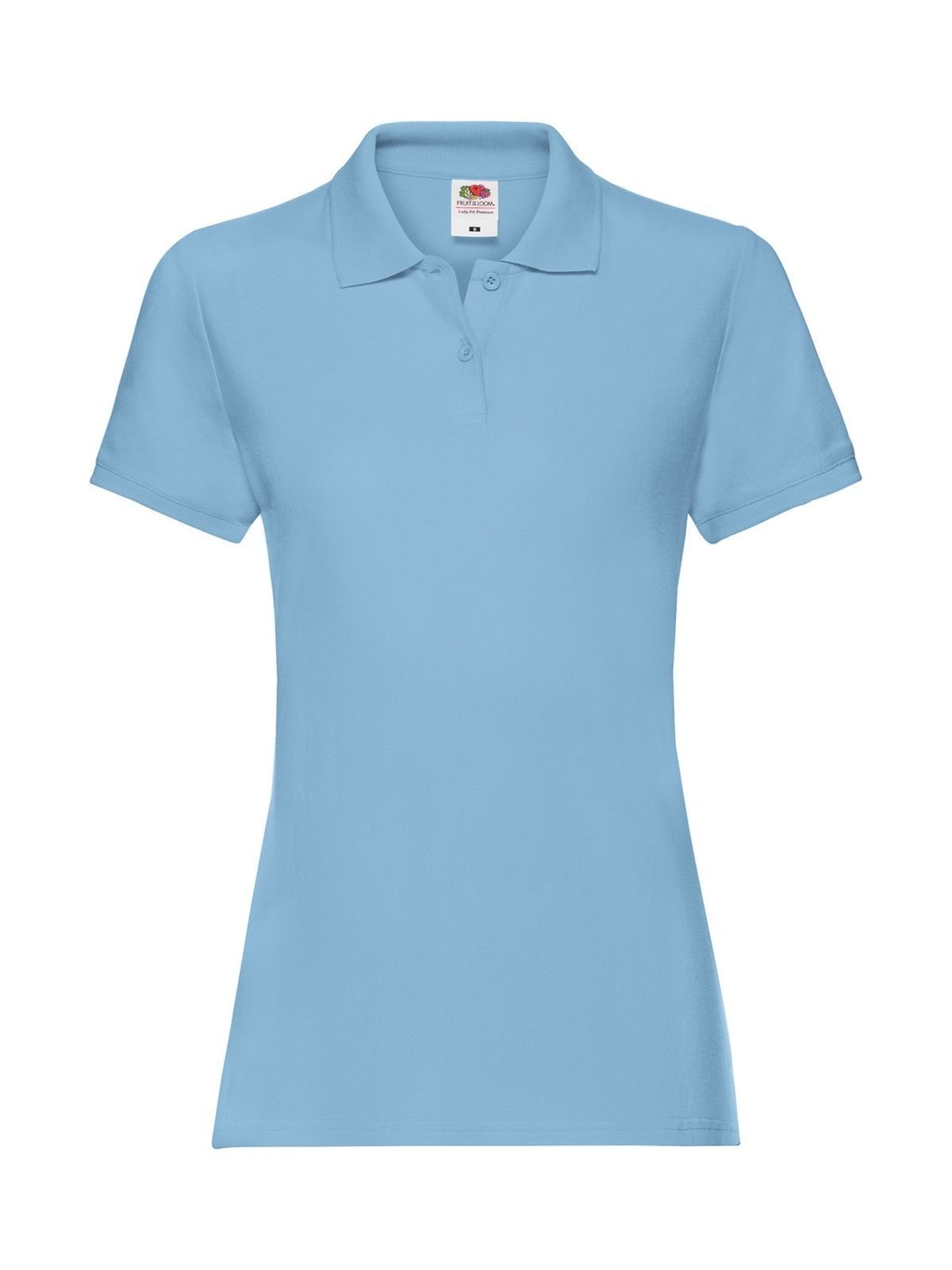Premium-Polo für Damen - YT - Himmelblau