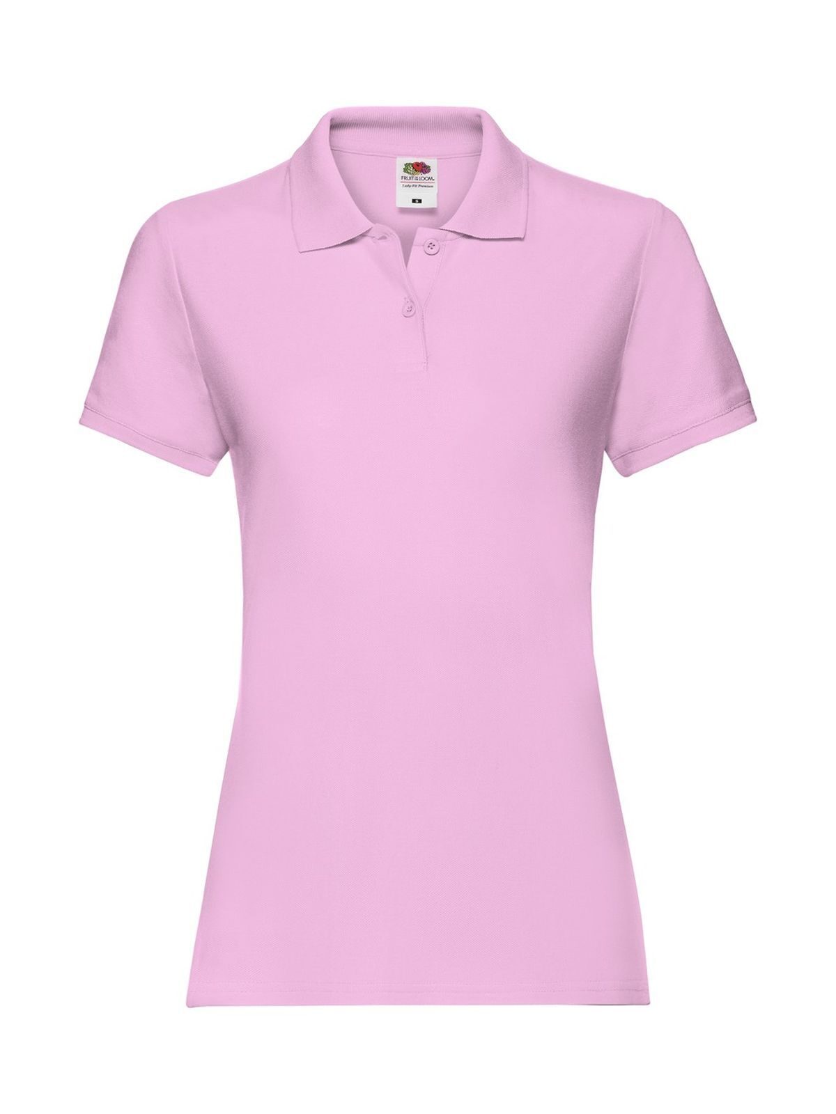 Premium-Polo für Damen - 52 - Hellrosa