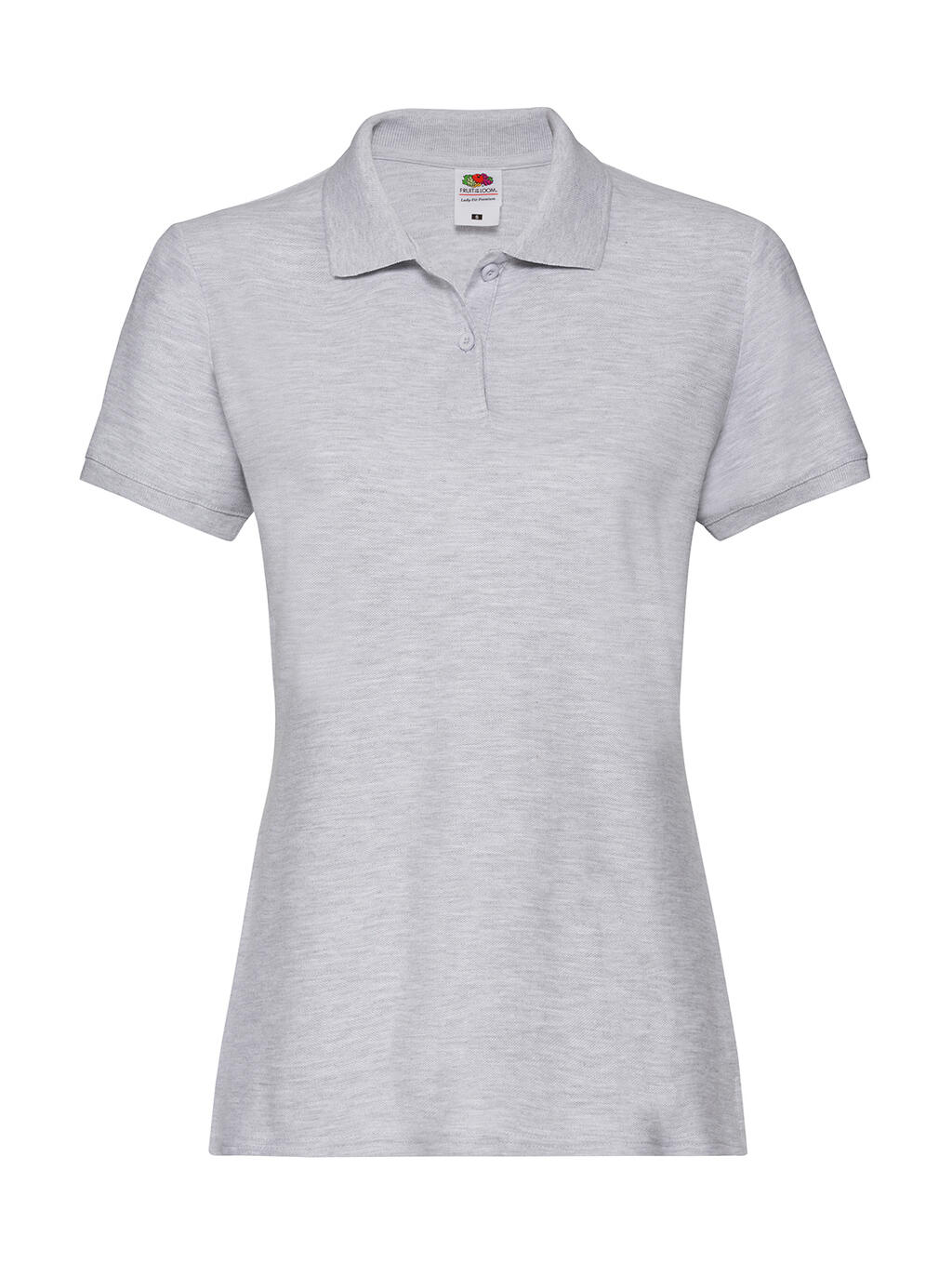 Premium-Polo für Damen - 94 - Heidegrau