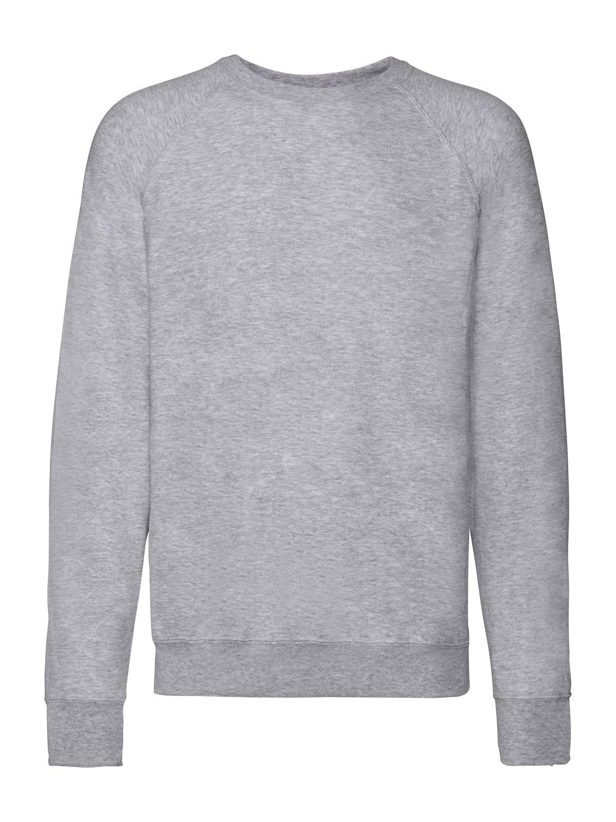 Leichtes Raglan-Sweatshirt - 94 - Heidegrau
