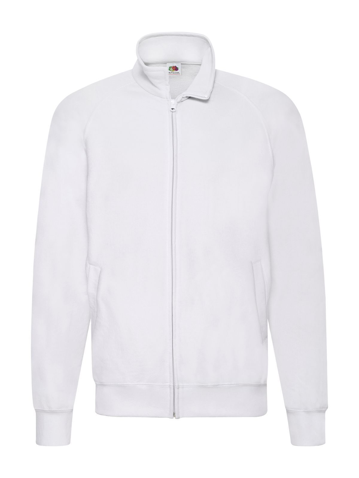 Leichte Sweatjacke - 30 - Weiß