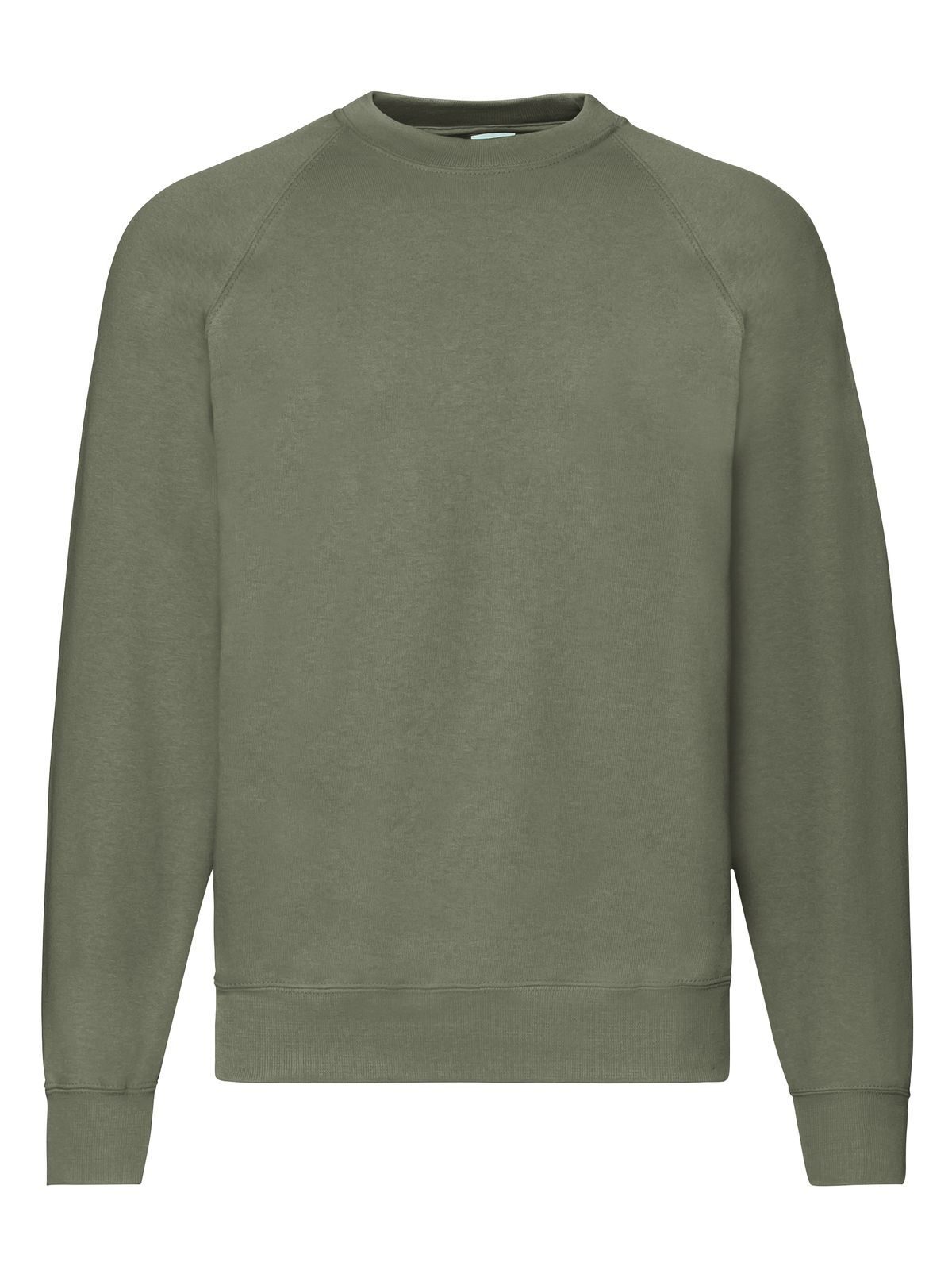 Klassisches Raglan-Sweatshirt - 59 - Klassisches Olivgrün