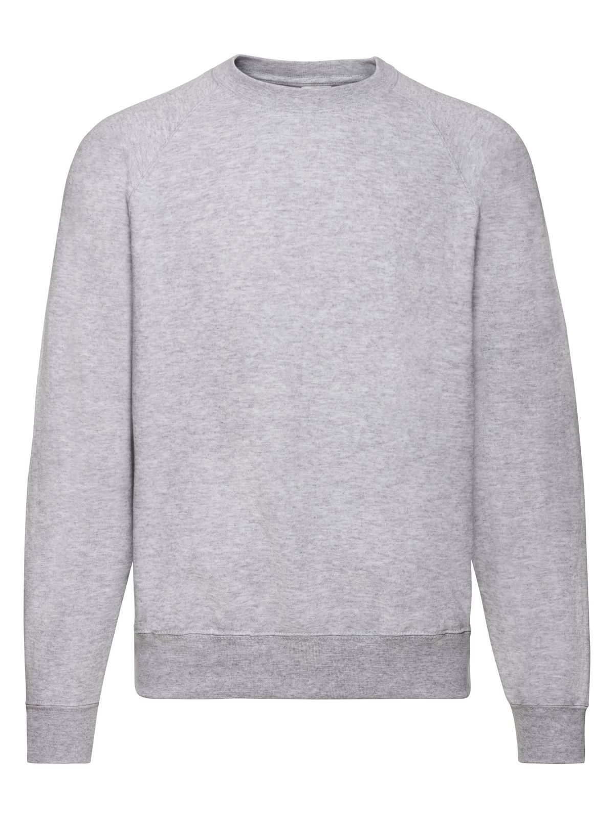 Klassisches Raglan-Sweatshirt - 94 - Heidegrau