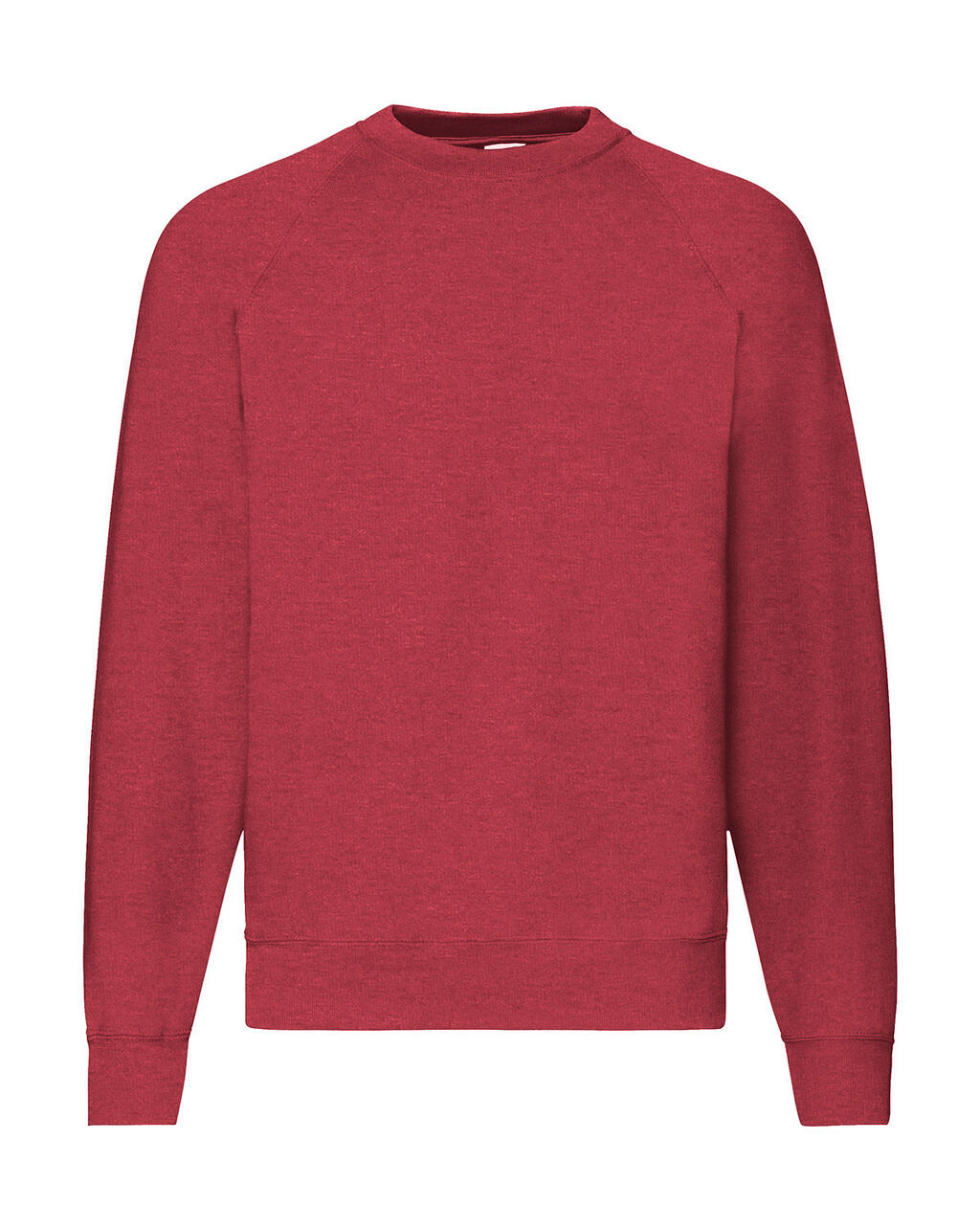 Klassisches Raglan-Sweatshirt - Heidekrautrot