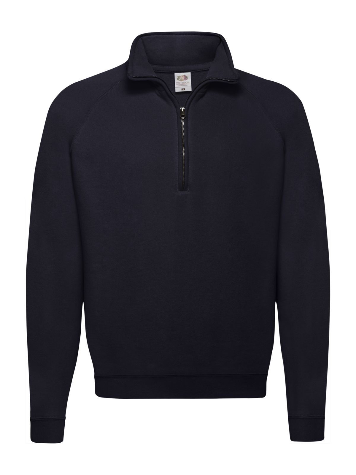 Klassisches Sweatshirt mit Reißverschlusskragen - AZ - AZ – Tiefblau