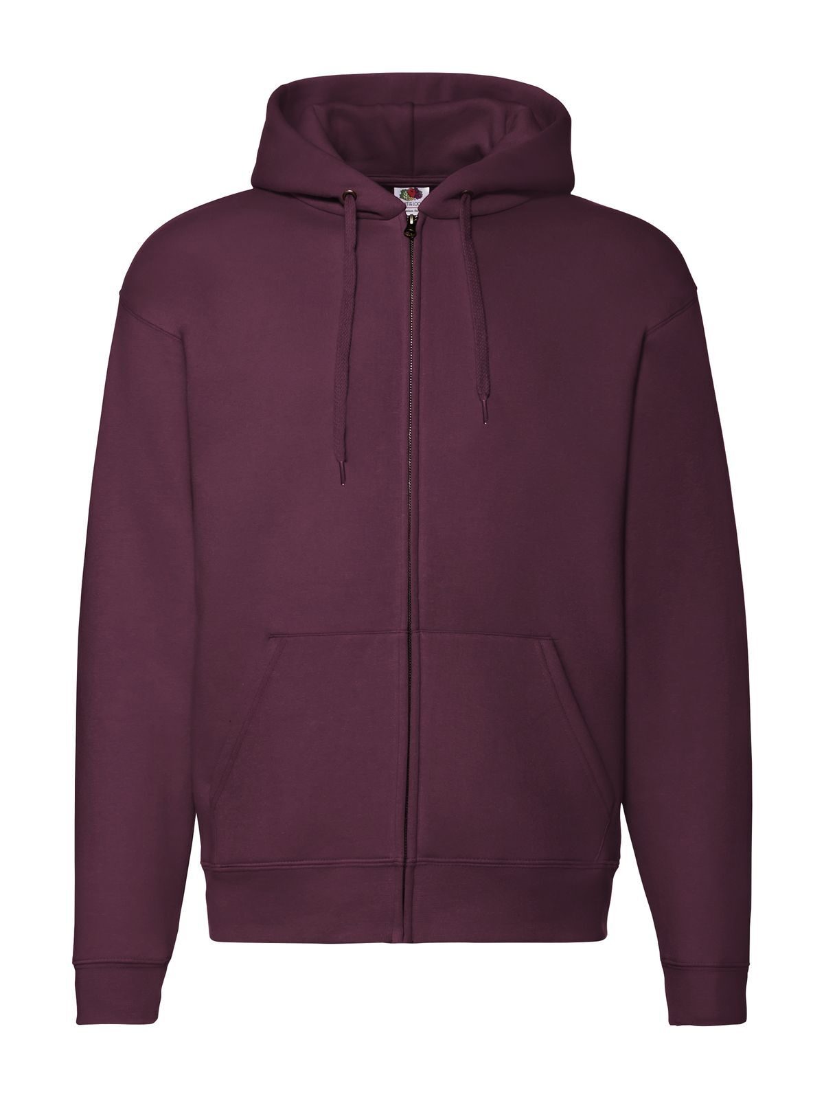Premium-Sweatjacke mit Kapuze - 41 - Burgund