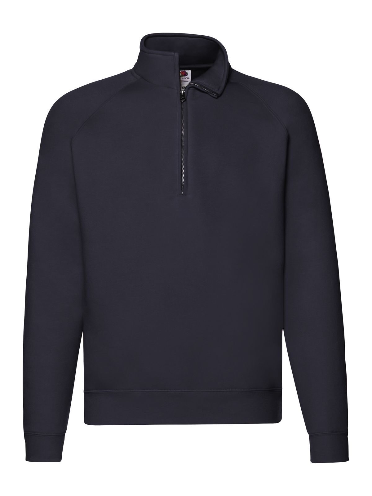 Premium-Raglan-Sweatshirt mit Reißverschlusskragen - AZ - AZ – Tiefblau