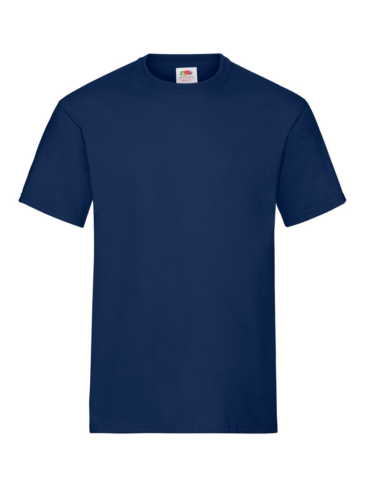 Schweres Baumwoll-T-Shirt - 32 - Marine