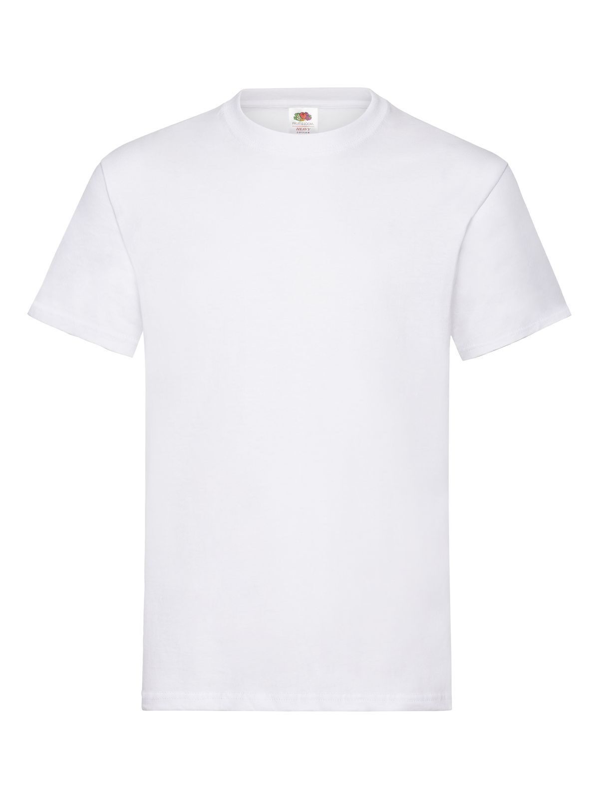Schweres Baumwoll-T-Shirt - 30 - Weiß