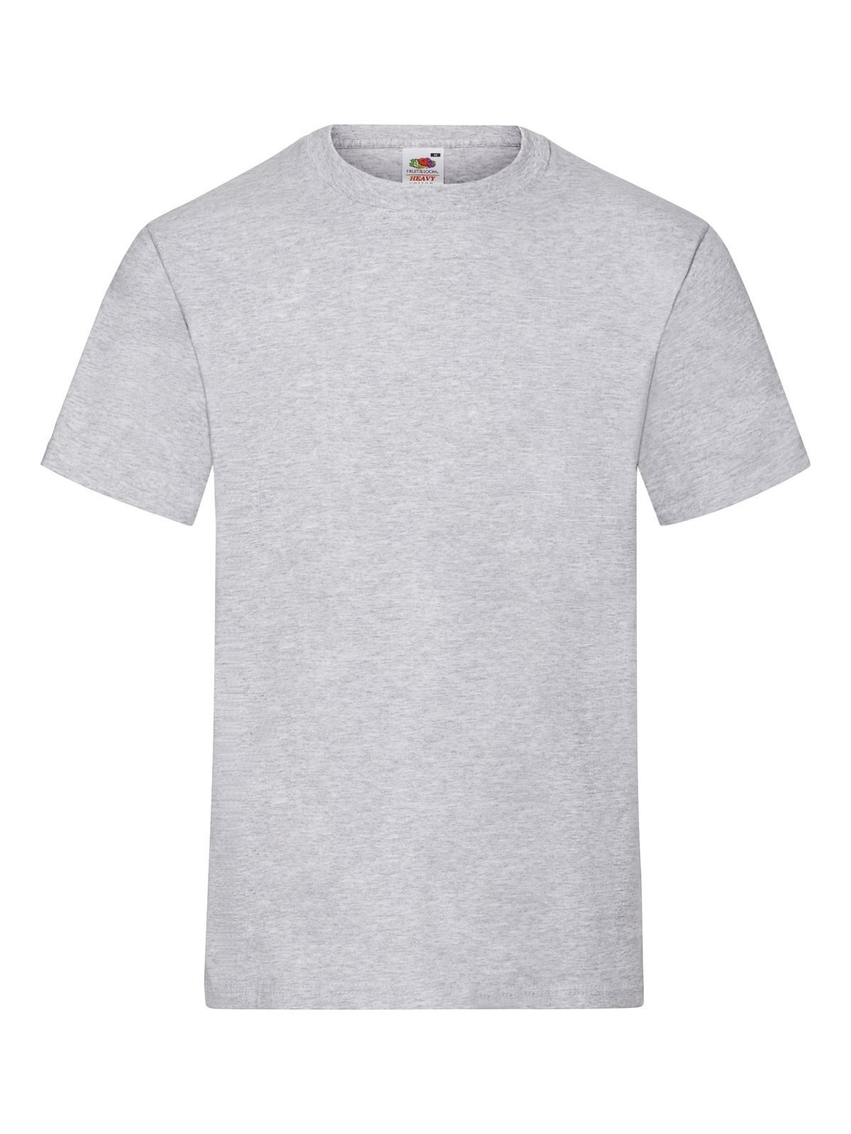 Schweres Baumwoll-T-Shirt - 94 - Heidegrau