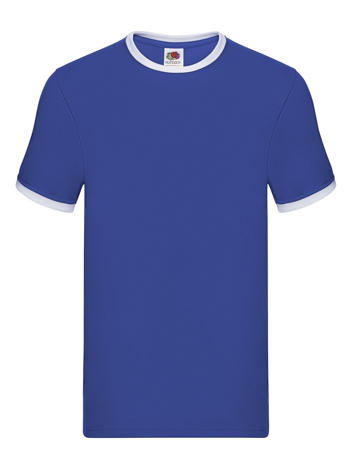 Ringer Tee - KB - KB – Königsblau-Weiß
