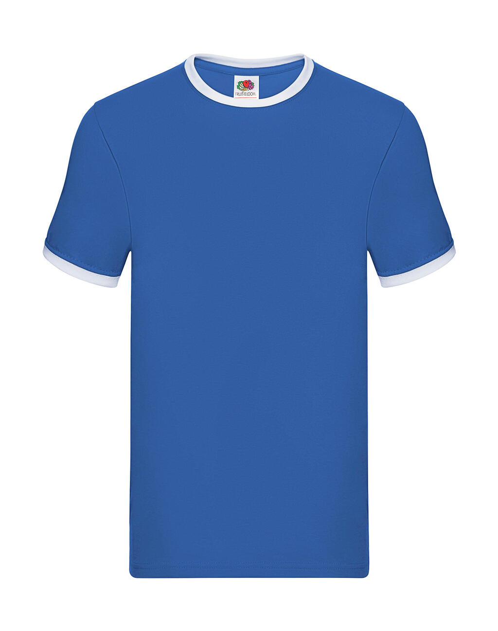 Ringer Tee - 353 - Königsblau/Weiß