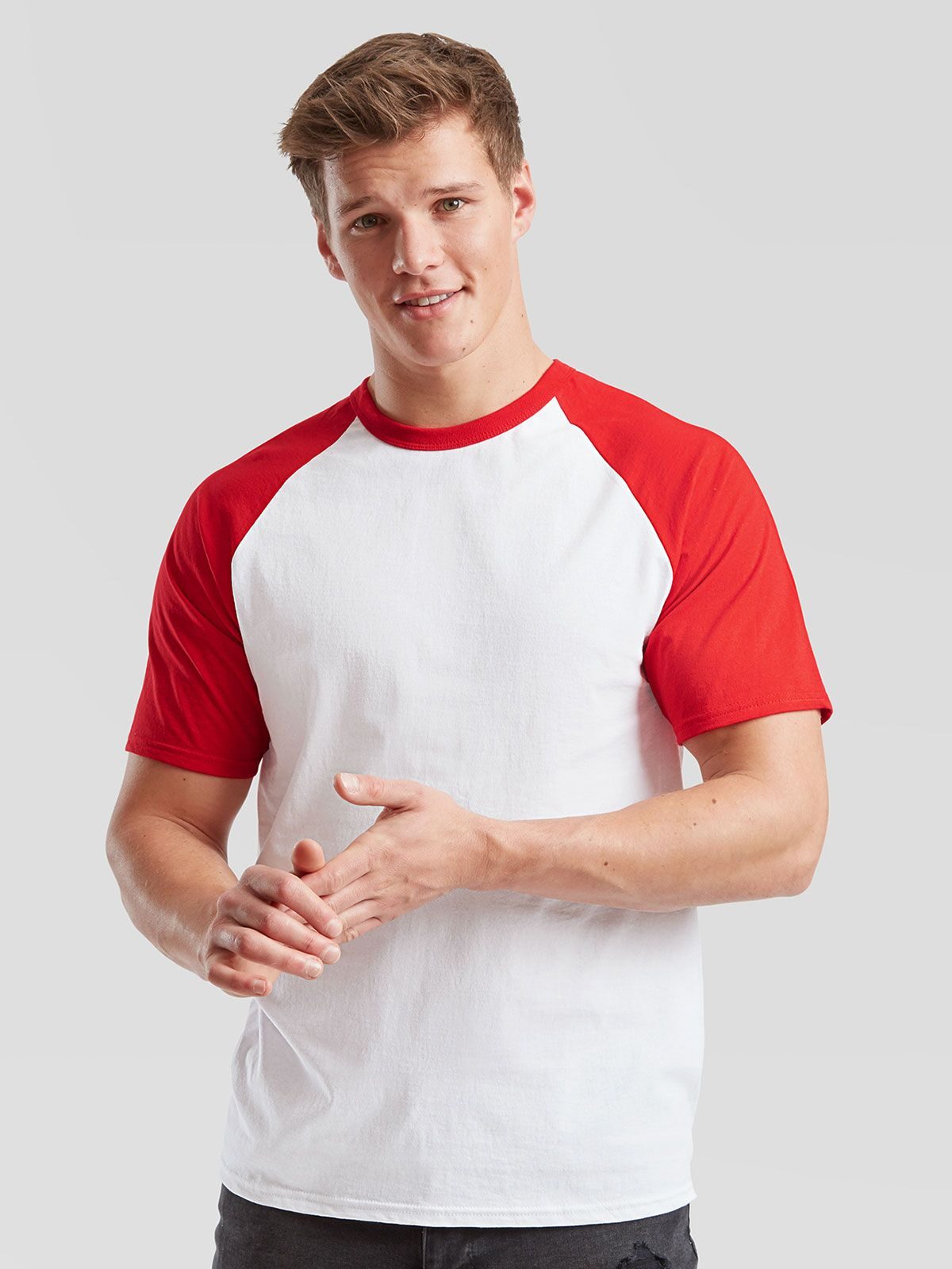 Kurzarm-Baseball-T-Shirt