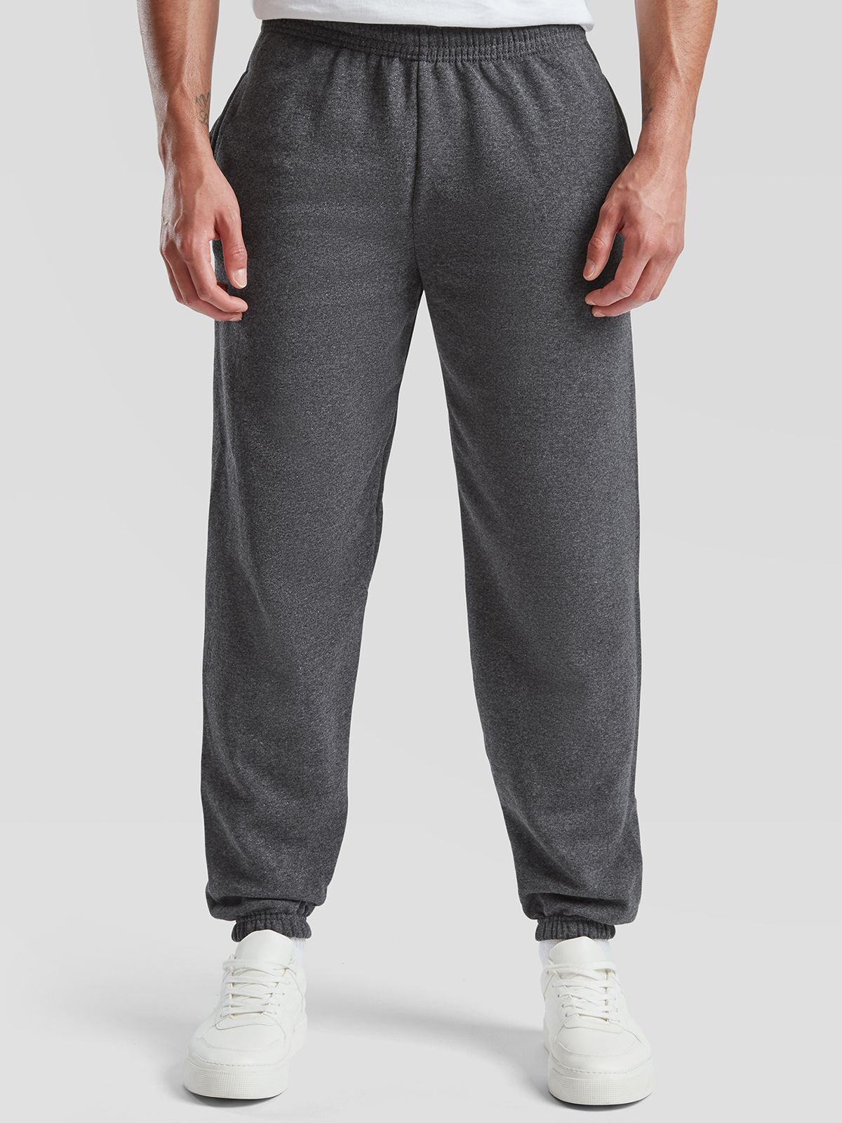 Klassische Jogginghose mit elastischem Bündchen