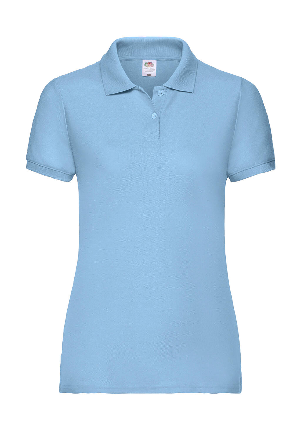 Damen-Polohemd 65/35 - YT - Himmelblau