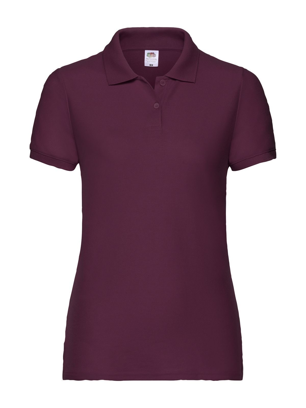 Damen-Polohemd 65/35 - 41 - Burgund